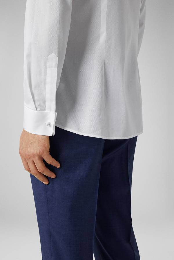 Pull Pal Zileri Camicia in puro cotone della linea Cerimonia con micro disegnature Convenienza
