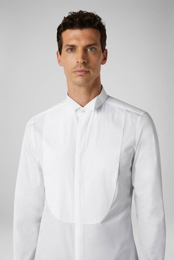 Pull Pal Zileri Camicia in puro cotone della linea Cerimonia con collo ad ala Novità
