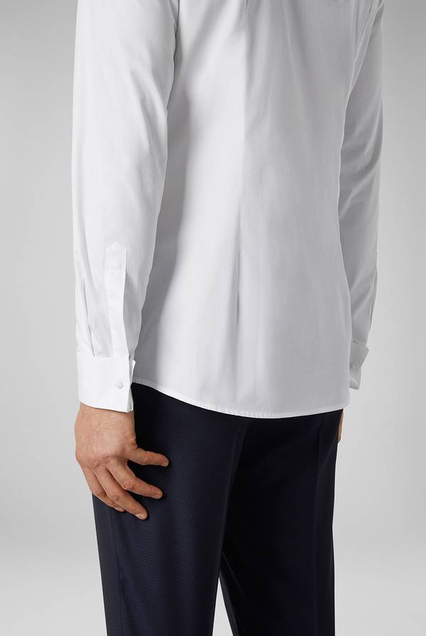 Pull Pal Zileri Camicia in puro cotone della linea Cerimonia con collo ad ala Novità