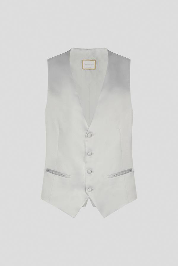 Pull Pal Zileri Gilet in satin della linea Cerimonia