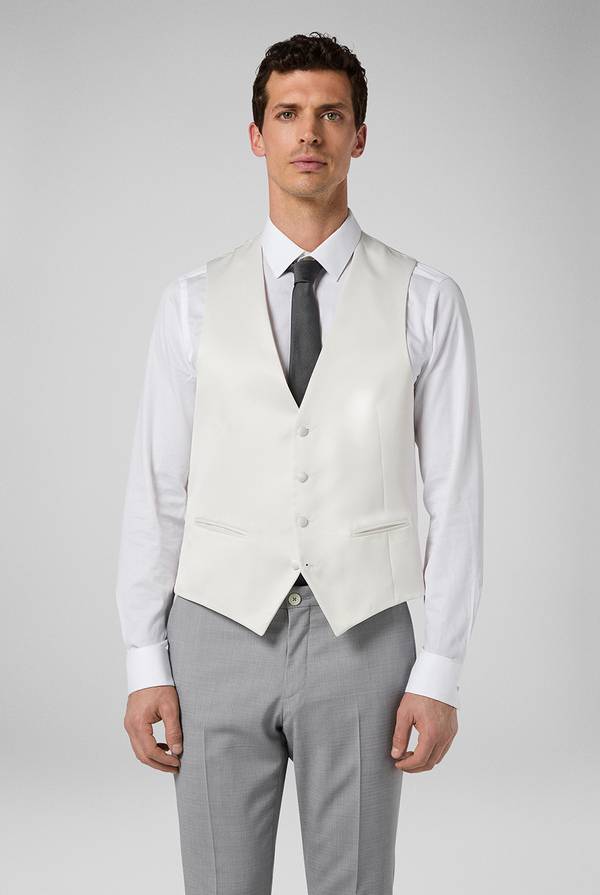 Pull Pal Zileri Gilet in satin della linea Cerimonia Sconto