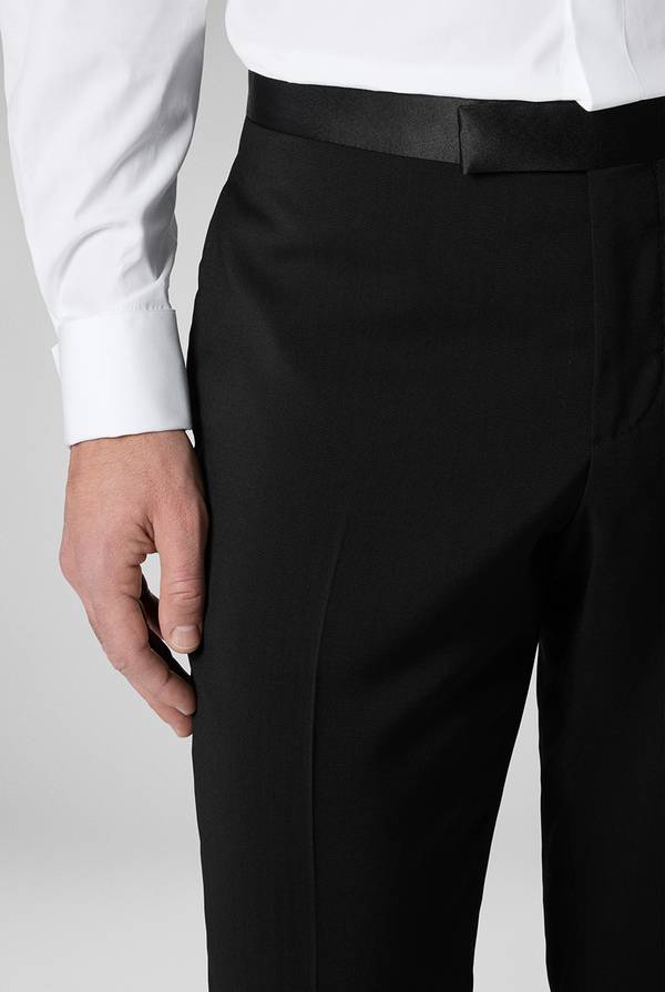 Pull Pal Zileri Pantalone classico con banda in raso in vita Hotsell