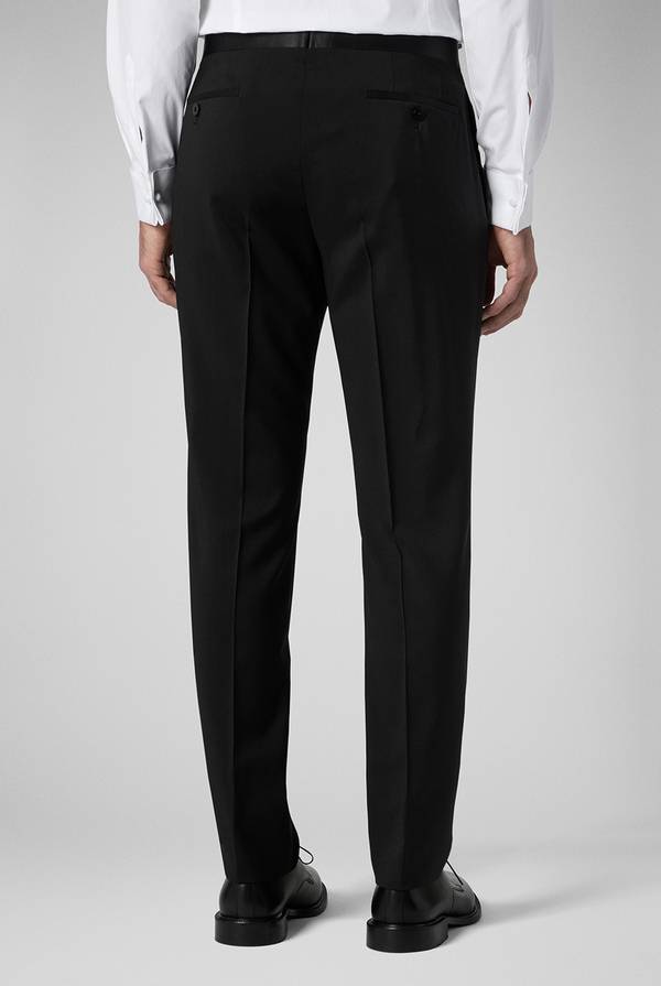 Pull Pal Zileri Pantalone classico con banda in raso in vita Hotsell
