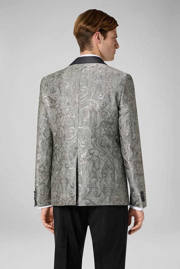 Pull Pal Zileri Giacca smoking damascata Vendita Calda