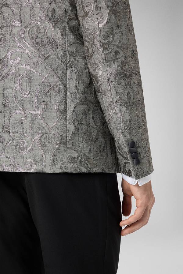 Pull Pal Zileri Giacca smoking damascata Vendita Calda