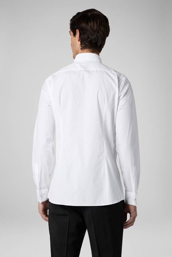 Pull Pal Zileri Camicia Cerimonia bianca con collo smoking Italia