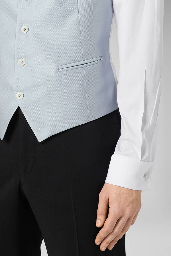 Pull Pal Zileri Gilet Cerimonia in satin 2025