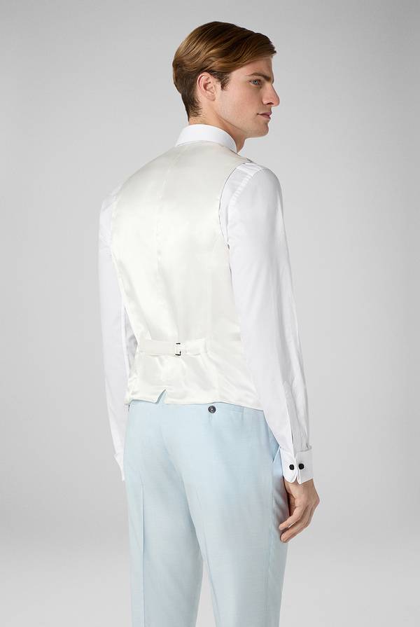 Pull Pal Zileri Gilet Cerimonia con lavorazione jacquard In Linea