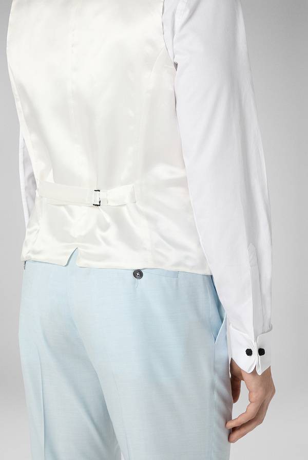 Pull Pal Zileri Gilet Cerimonia con lavorazione jacquard In Linea