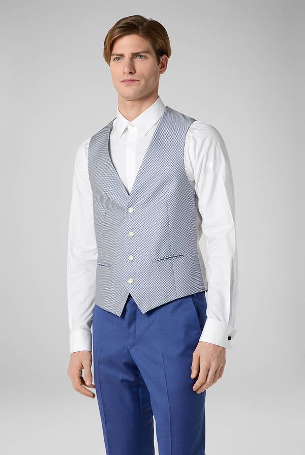 Pull Pal Zileri Gilet Cerimonia con lavorazione jacquard Vendita
