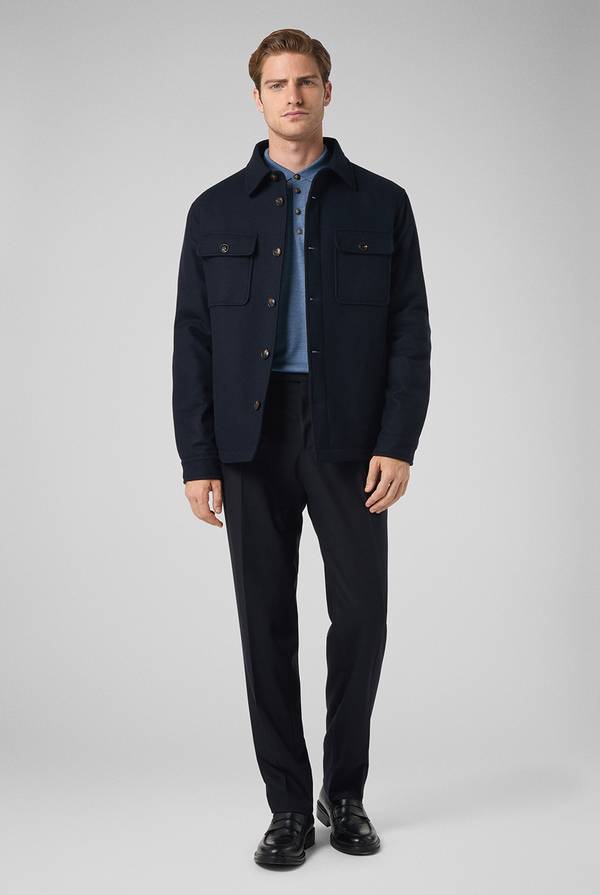 Pull Pal Zileri Pantaloni doppia pince in lana stretch Affare Del Giorno