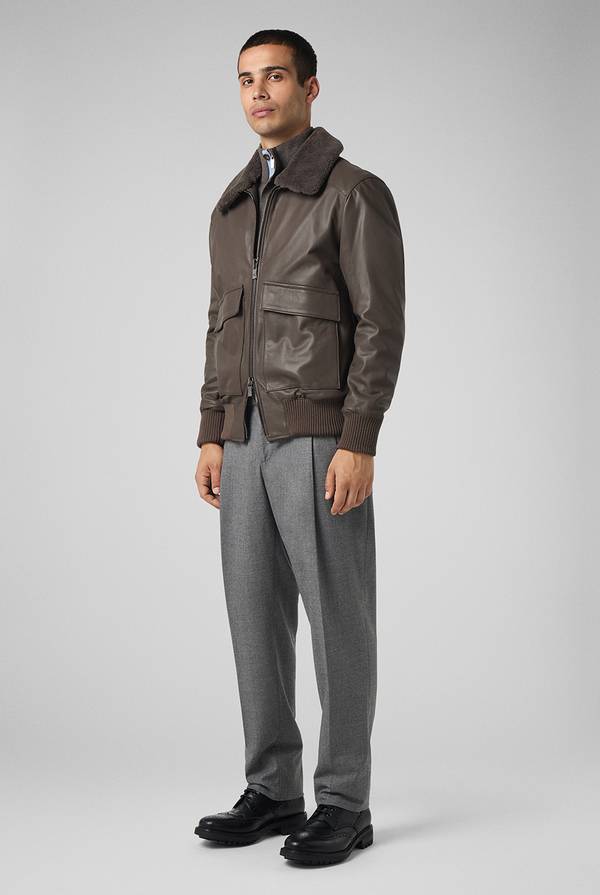 Pull Pal Zileri Pantaloni doppia pince in lana stretch Prezzo Ridotto
