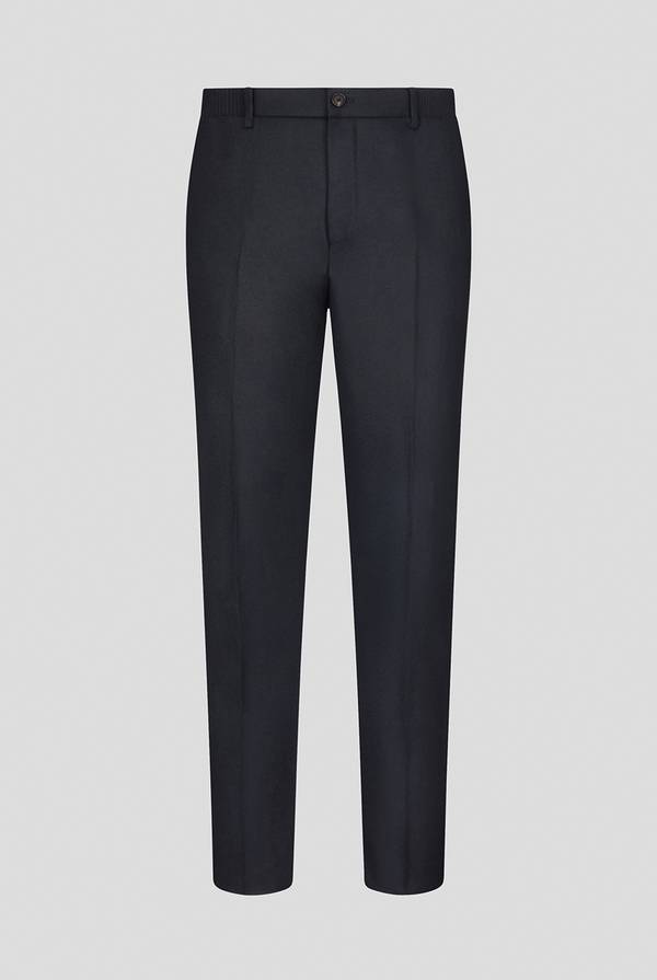 Pull Pal Zileri Pantaloni in lana stretch con banda elastica Novità