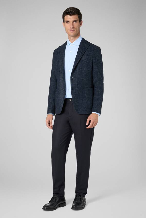 Pull Pal Zileri Pantaloni in lana stretch con banda elastica Novità