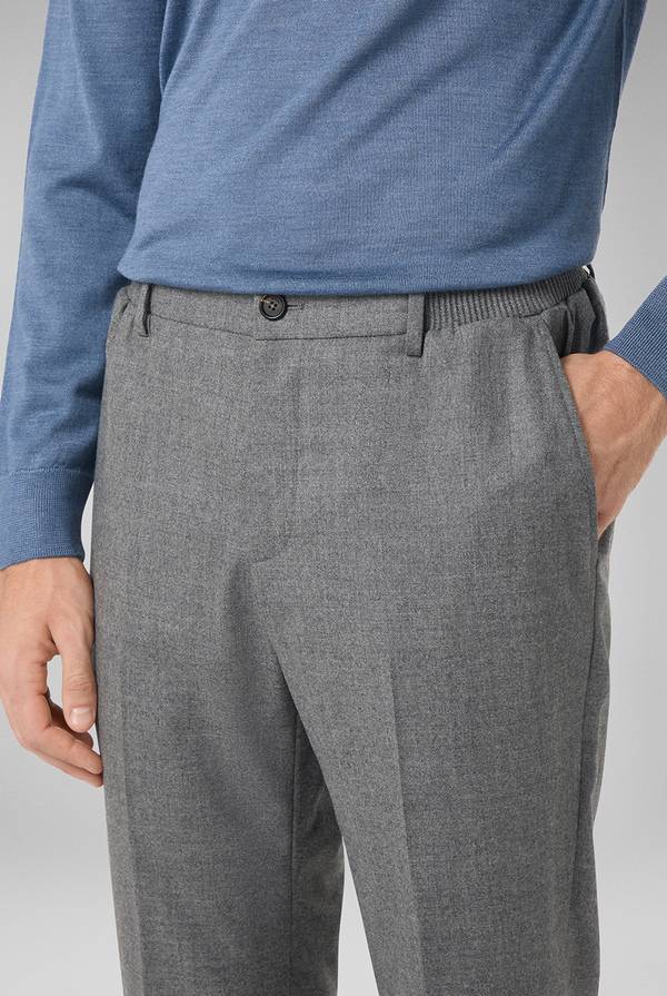 Pull Pal Zileri Pantaloni in lana stretch con banda elastica Presa