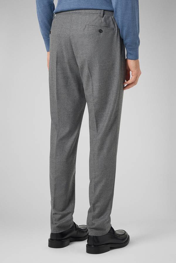Pull Pal Zileri Pantaloni in lana stretch con banda elastica Presa