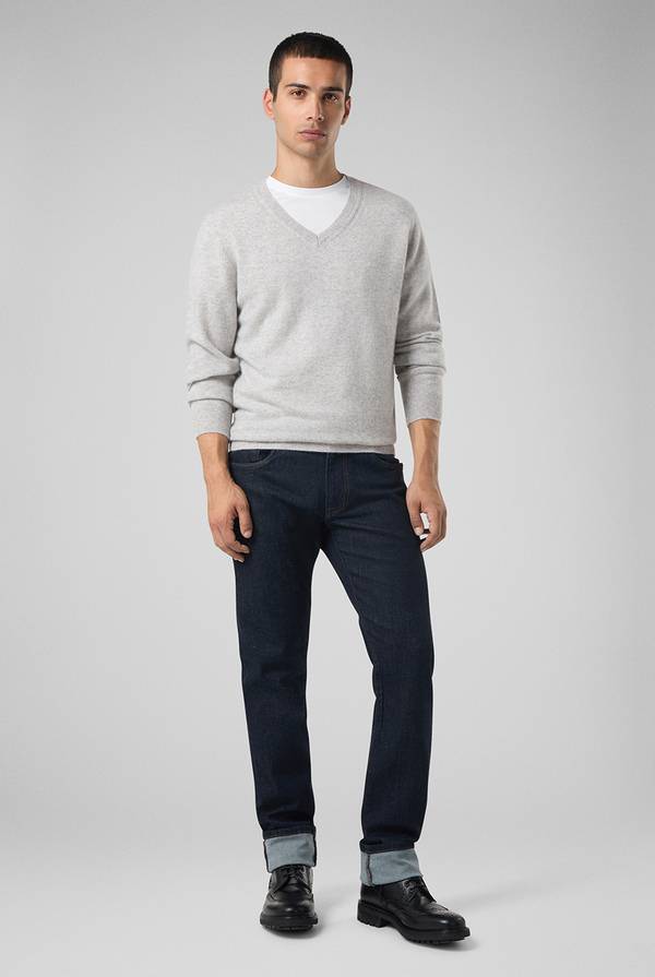 Pull Pal Zileri Denim 5 tasche lavato con fondo 19cm Online