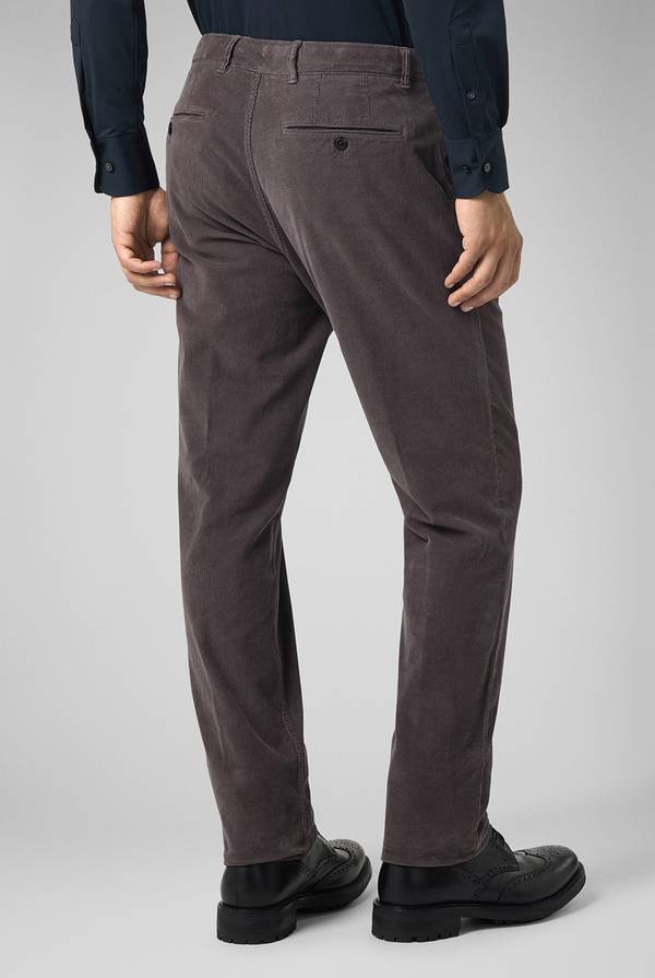 Pull Pal Zileri Pantaloni chino tinti in capo in cotone corduroy Hotsell