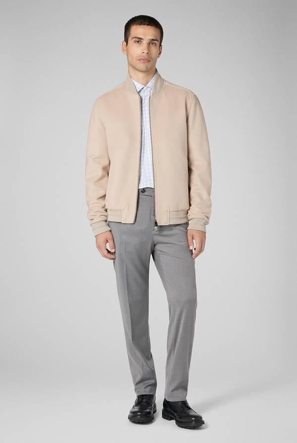 Pull Pal Zileri Pantaloni chino in tencel stretch Saldi Di Fabbrica