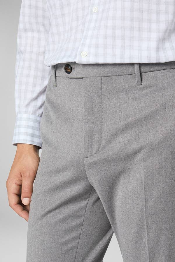 Pull Pal Zileri Pantaloni chino in tencel stretch Saldi Di Fabbrica