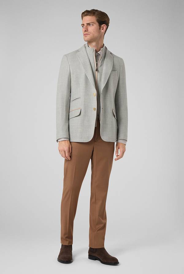 Pull Pal Zileri Pantaloni chino in tencel stretch Vendite Flash