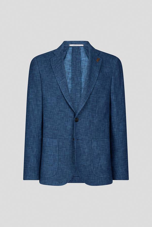 Pull Pal Zileri Giacca Brera in misto lana, cotone e nylon
