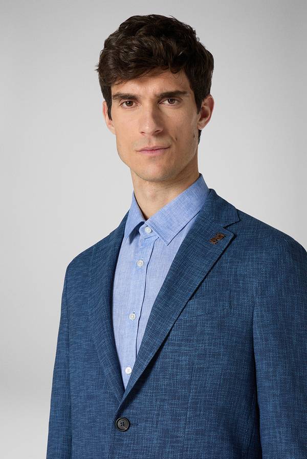 Pull Pal Zileri Giacca Brera in misto lana, cotone e nylon 2025