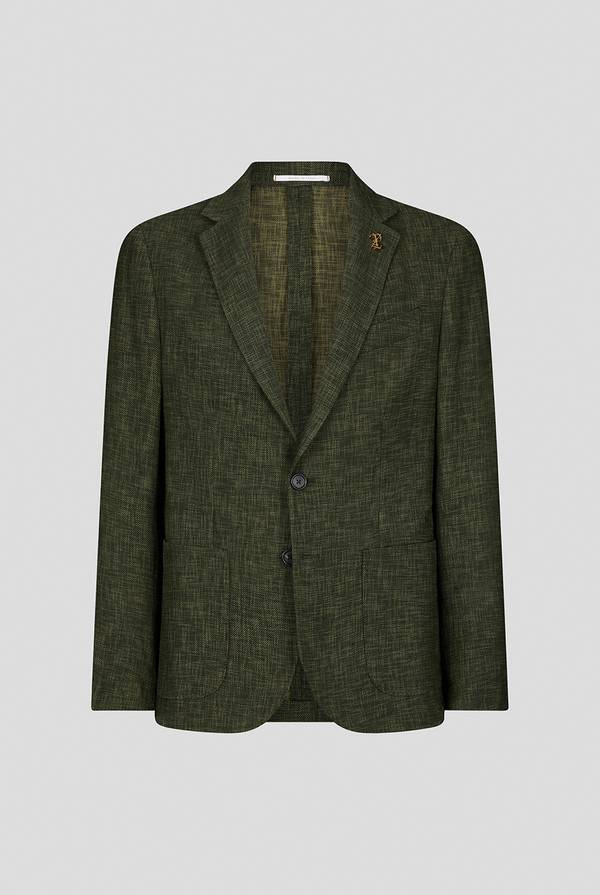 Pull Pal Zileri Giacca Brera in misto lana, cotone e nylon