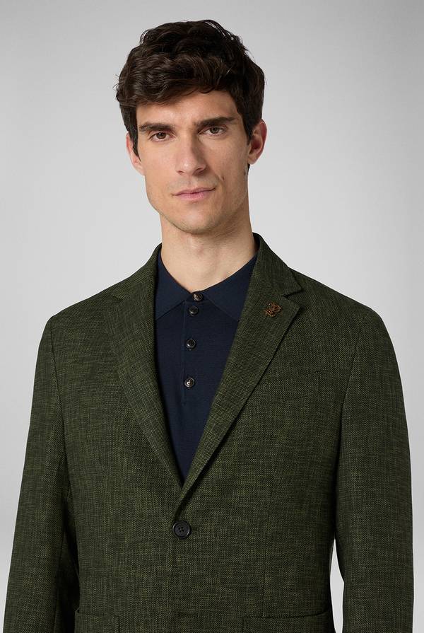 Pull Pal Zileri Giacca Brera in misto lana, cotone e nylon Nuovo