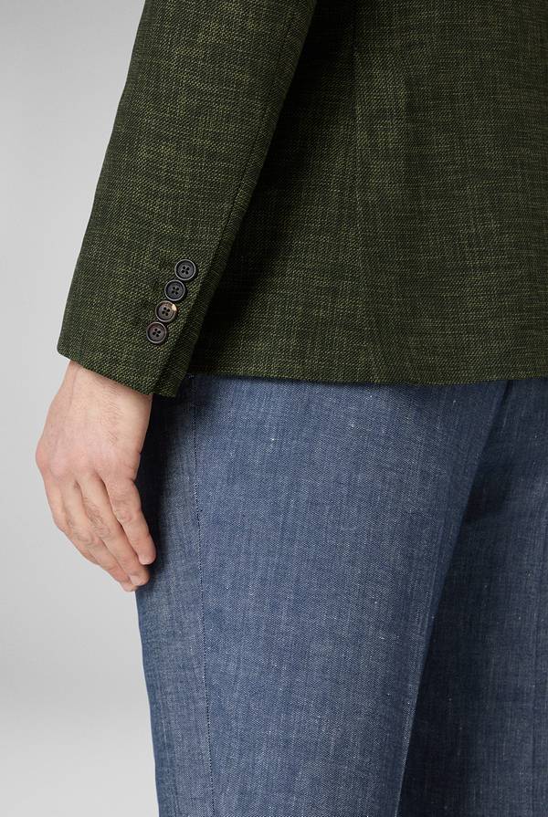 Pull Pal Zileri Giacca Brera in misto lana, cotone e nylon Nuovo