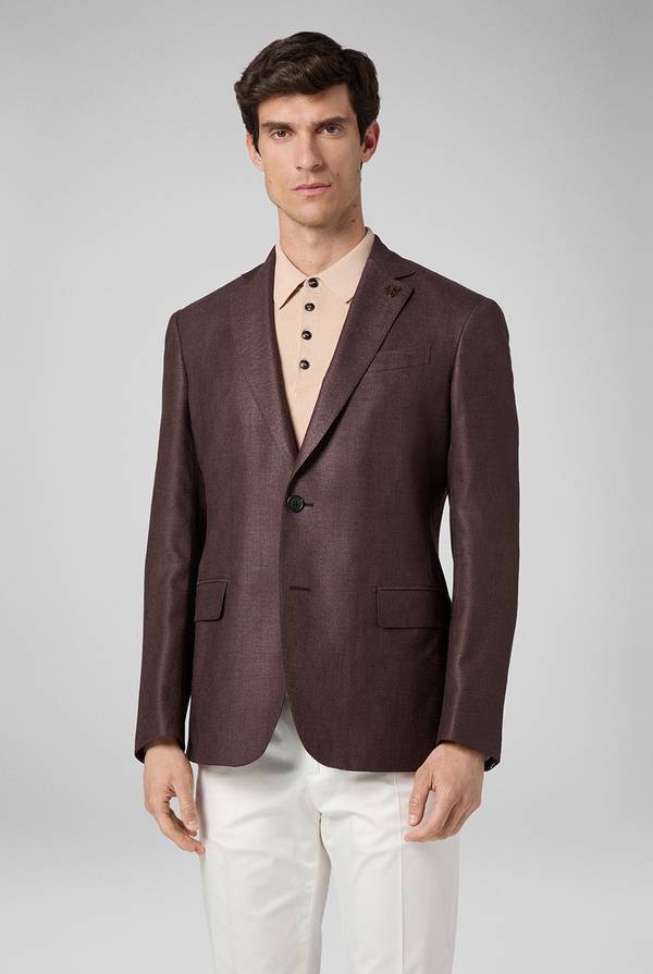 Pull Pal Zileri Giacca Tailored in lana e seta Vendita Calda