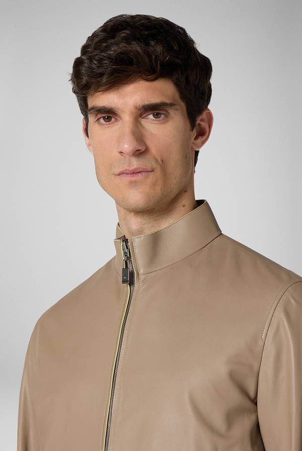 Pull Pal Zileri Biker reversibile in nappa e nylon Shopping Online