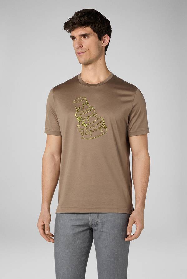 Pull Pal Zileri Tshirt con lavorazione a ricami Prezzo Ridotto