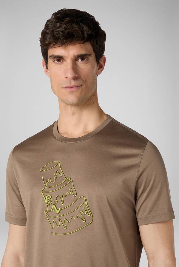 Pull Pal Zileri Tshirt con lavorazione a ricami Prezzo Ridotto