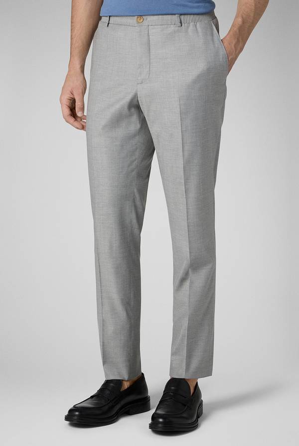Pull Pal Zileri Pantalone classico in lana e bamboo Convenienza