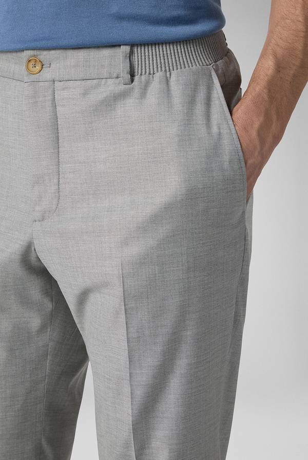 Pull Pal Zileri Pantalone classico in lana e bamboo Convenienza