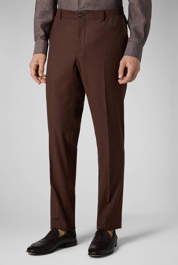 Pull Pal Zileri Pantalone classico in lana e bamboo Novità
