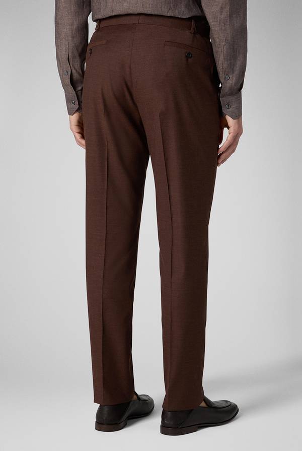 Pull Pal Zileri Pantalone classico in lana e bamboo Novità
