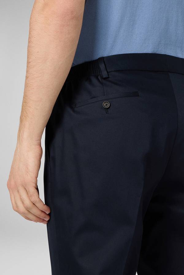 Pull Pal Zileri Pantalone in cotone e tencel stretch Sconto