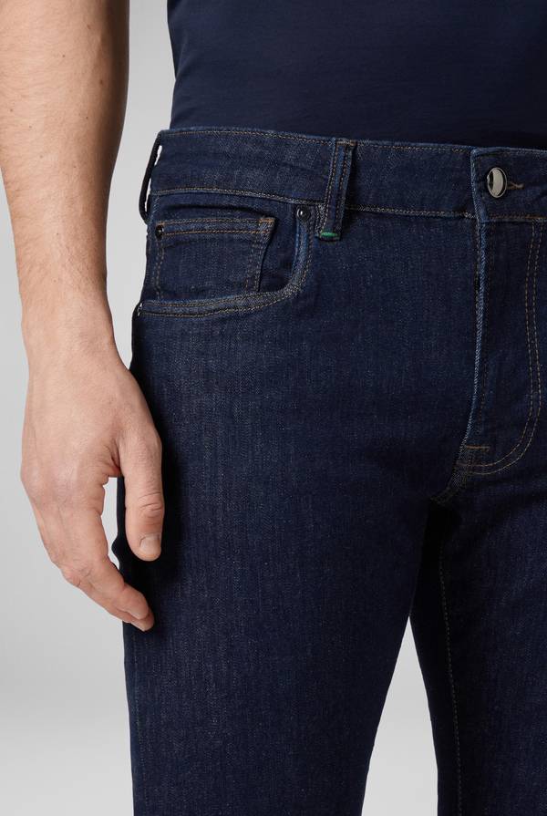 Pull Pal Zileri Denim 5 tasche lavaggio scuro Saldi