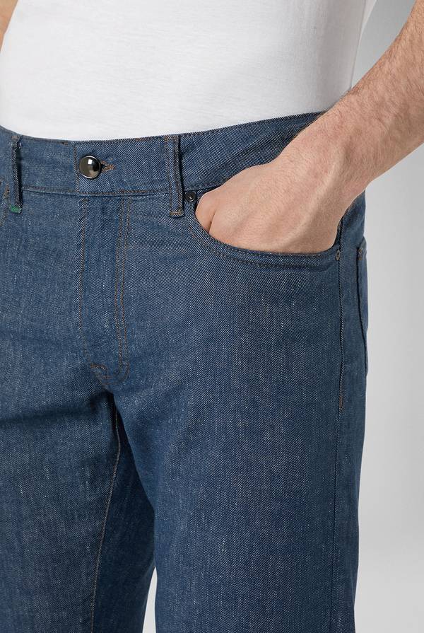 Pull Pal Zileri Denim 5 tasche effetto lino Offerte