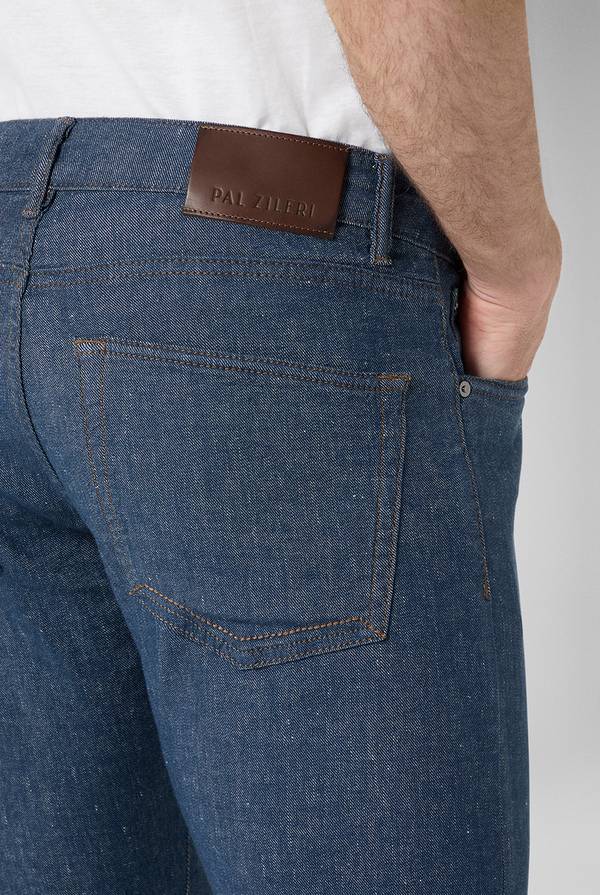 Pull Pal Zileri Denim 5 tasche effetto lino Offerte