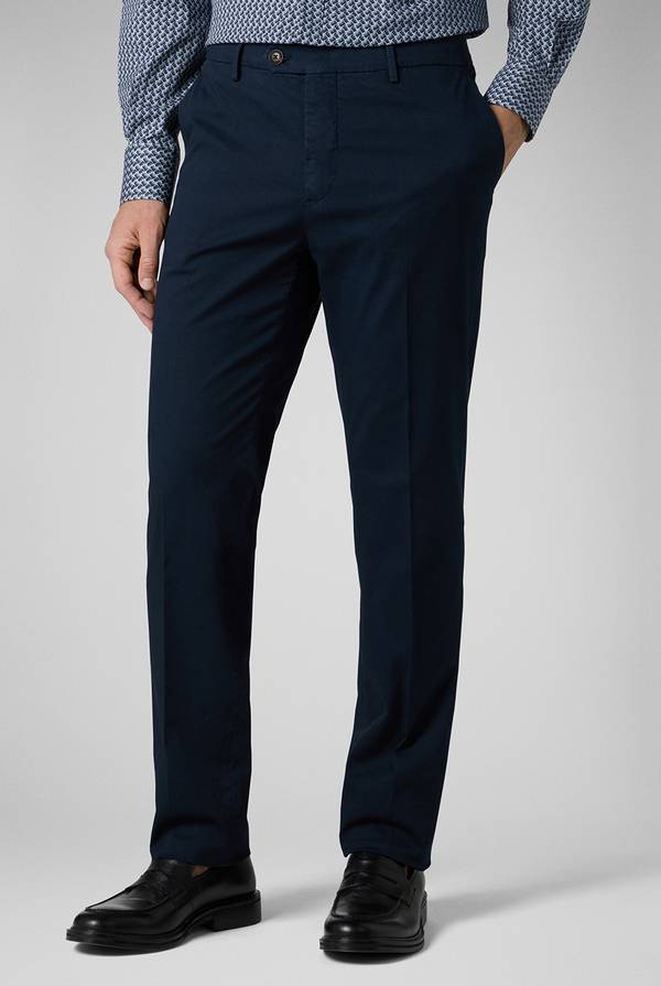 Pull Pal Zileri Chino in cotone stretch In Saldo