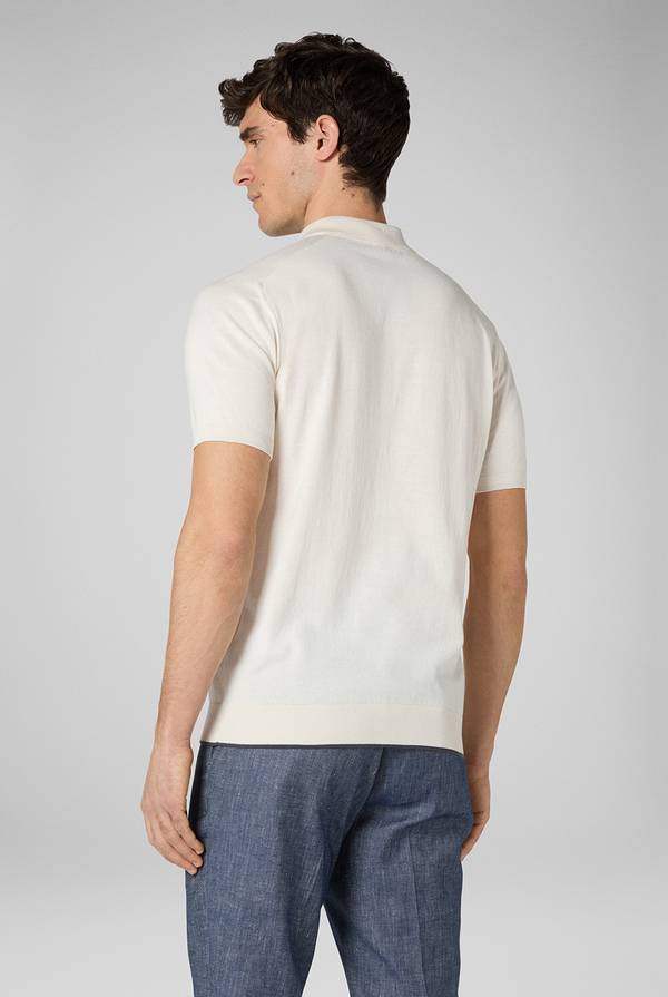 Pull Pal Zileri Polo in maglia con calati In Linea