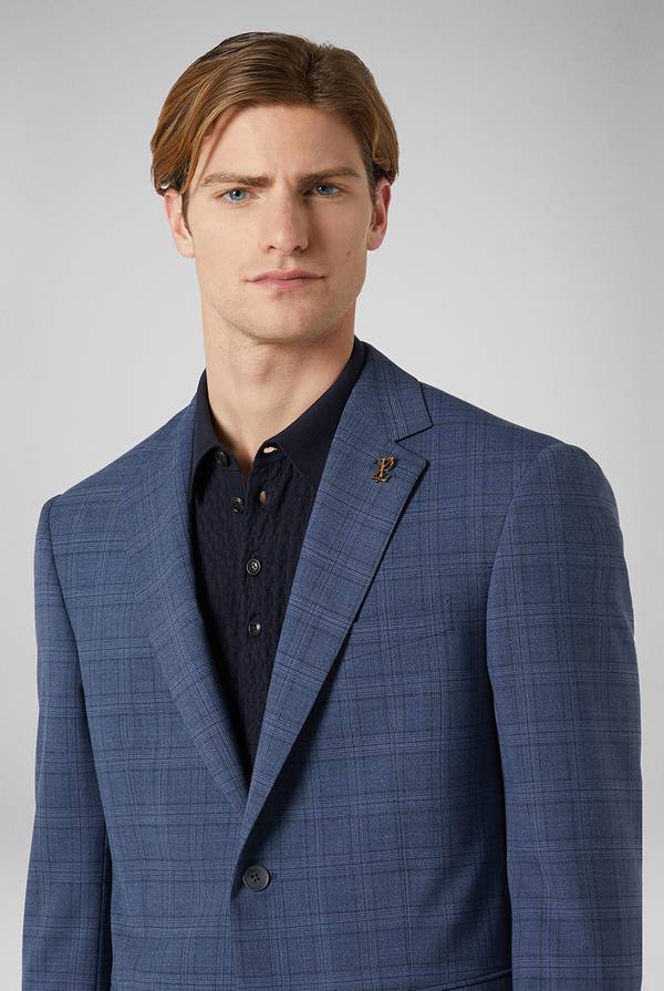 Pull Pal Zileri Abito Palladio con motivo Principe di Galles Spedizione Gratuita