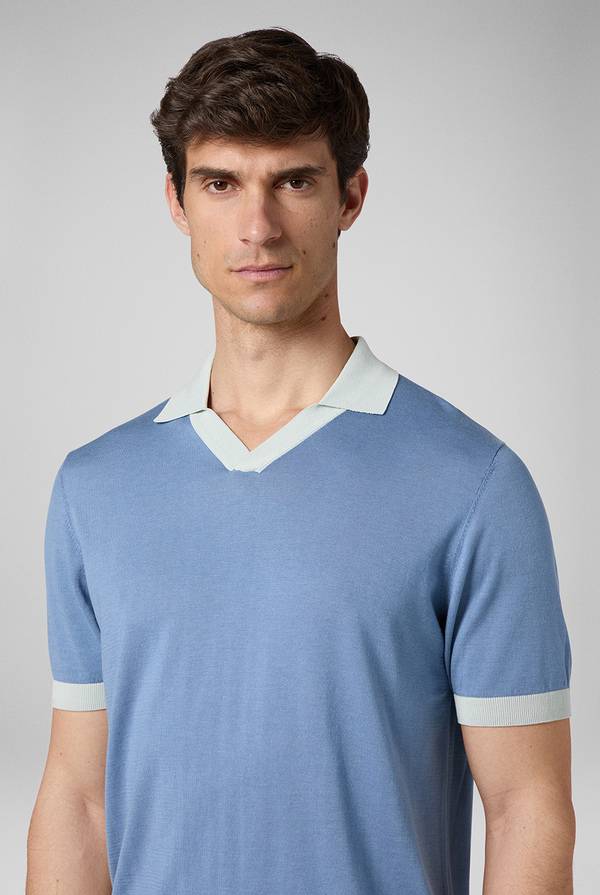 Pull Pal Zileri Polo a maniche corte con scollo a V Online