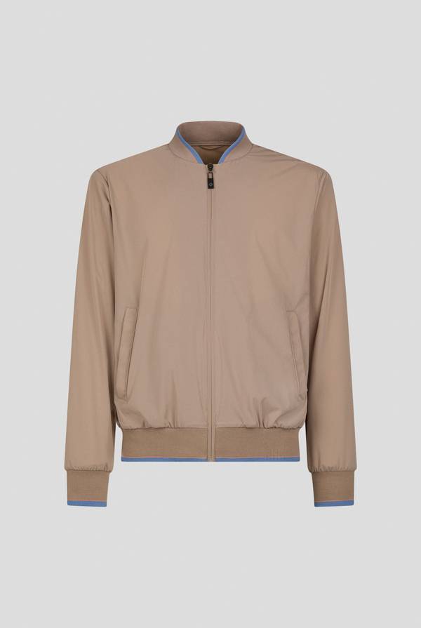 Pull Pal Zileri Bomber in soft shell color tortora