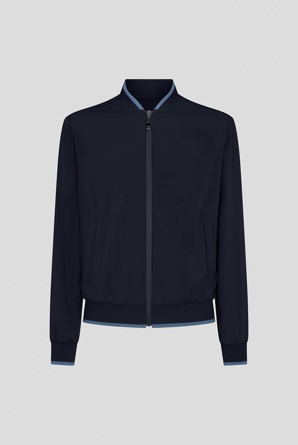 Pull Pal Zileri Bomber in soft shell color tortora Vendita Economica