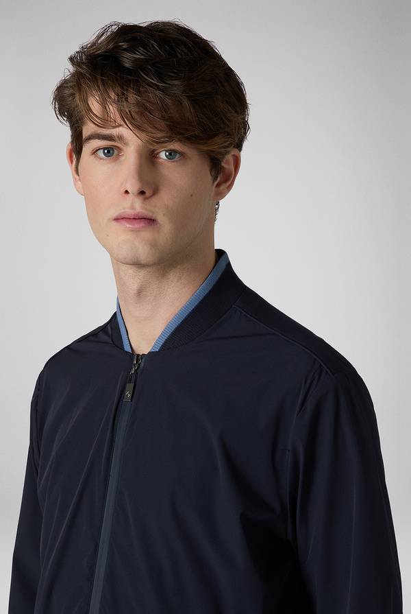 Pull Pal Zileri Bomber in soft shell color tortora Vendita Economica