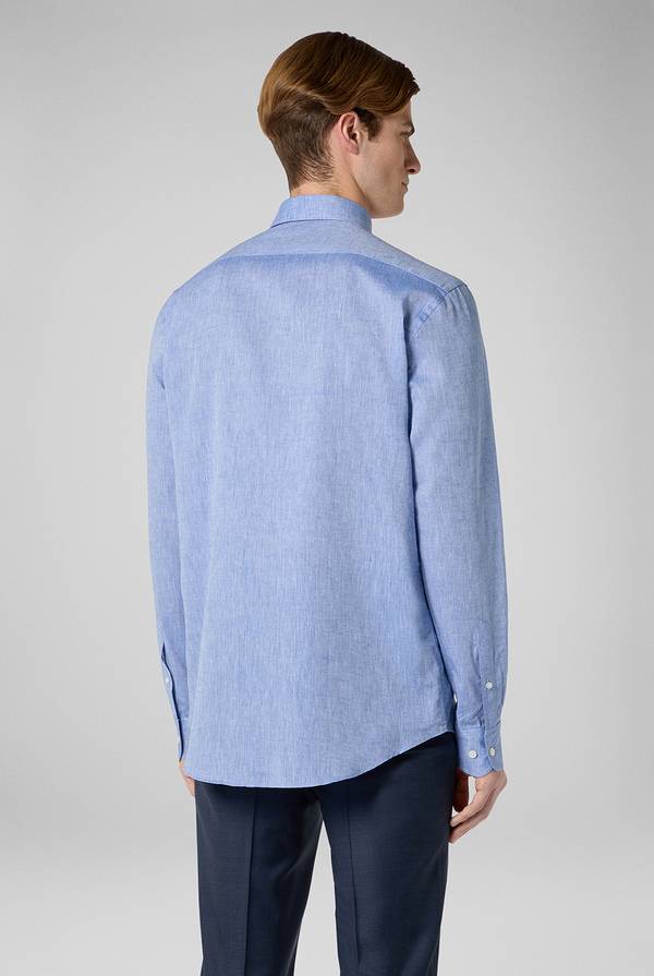Pull Pal Zileri Camicia in lino e cotone Italy